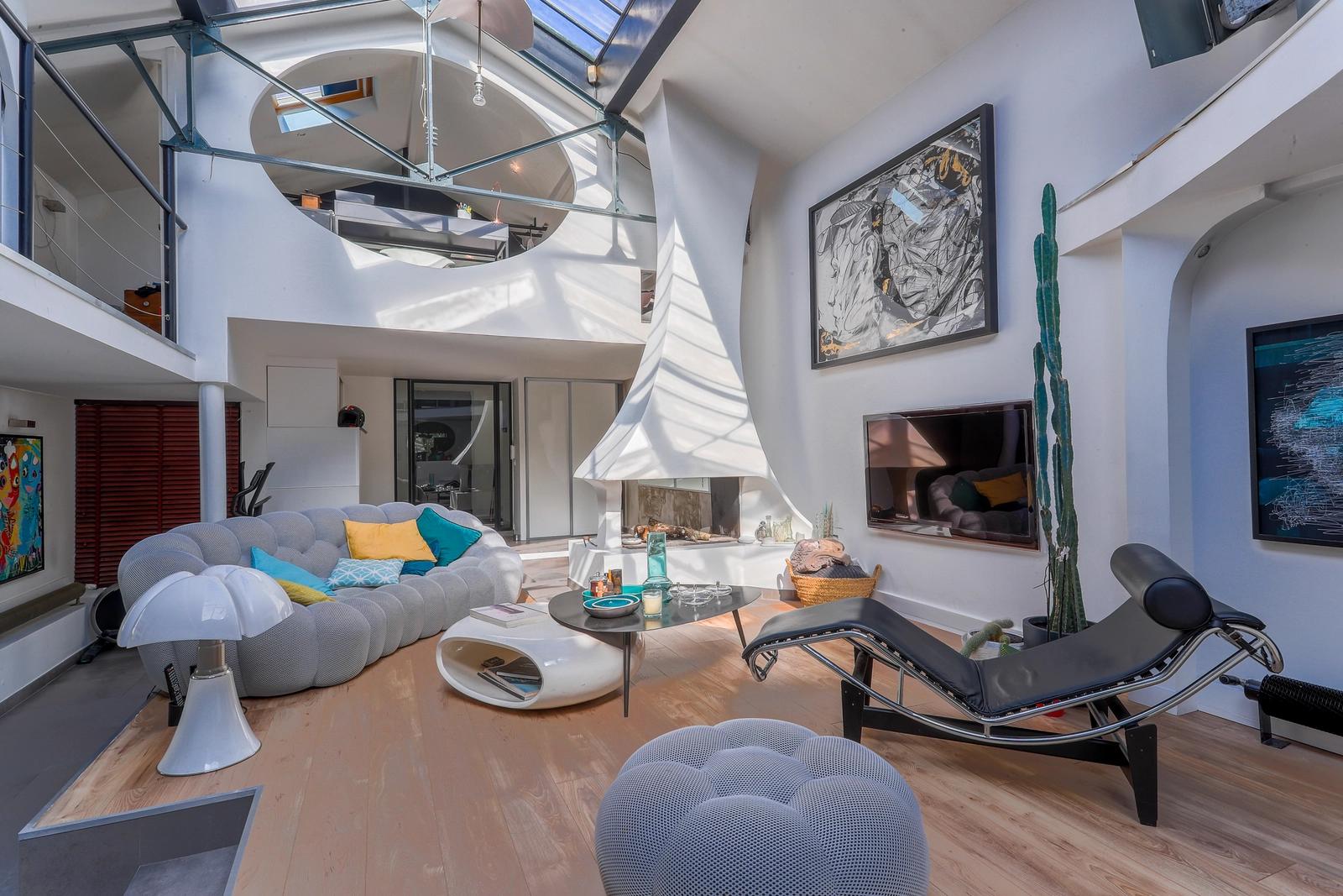 Living room in Loft modern open space - 0