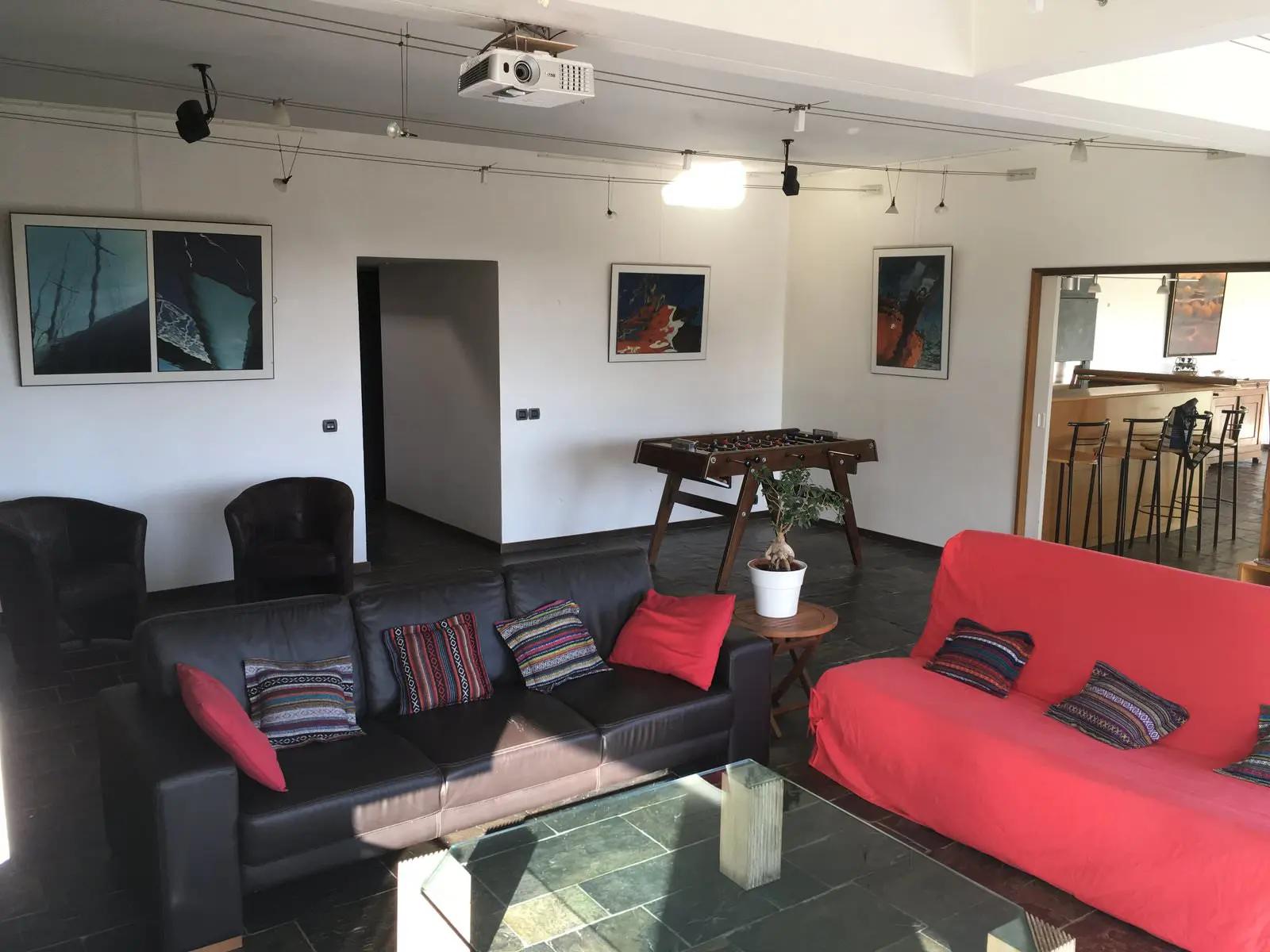 Living room in A trip to a sea-view villa in Saint Brieuc - 1