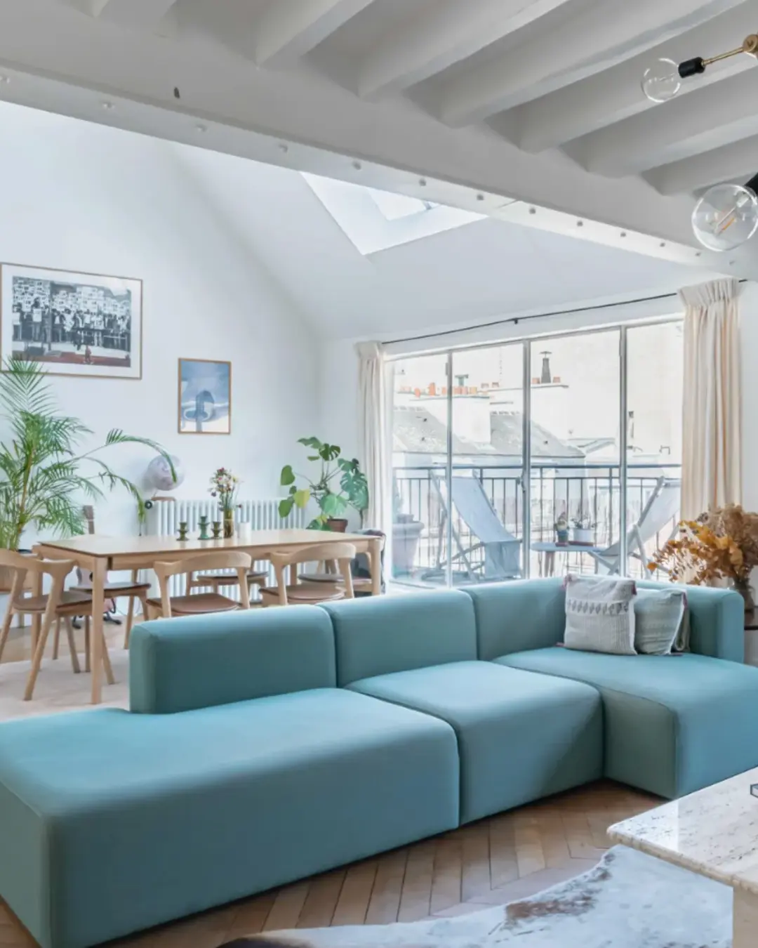 Loft sur les toits du Marais