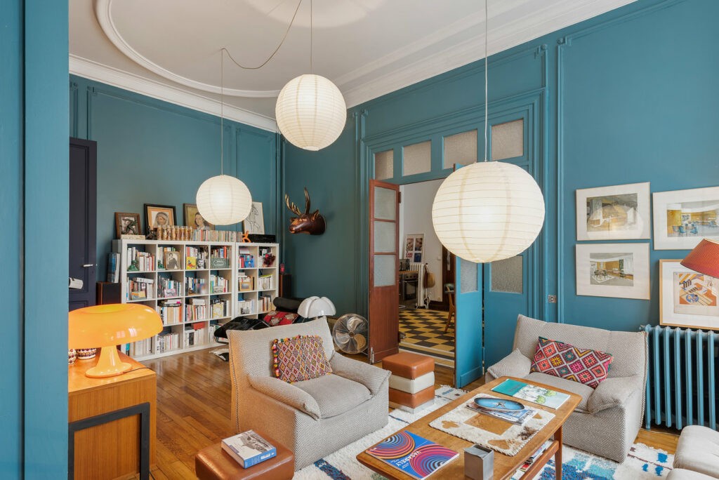 Une maison au style vintage et colorée, parfaite pour les réunions entre collègue à Bordeaux.
